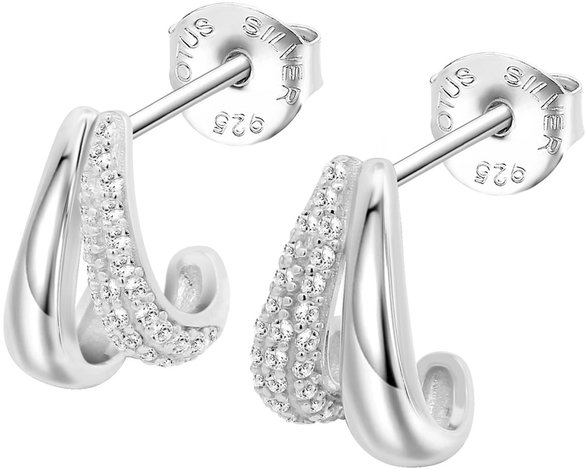 Photo: Kolczyki LOTUS SILVER LP3846-4/1, Ag. 2,6 g