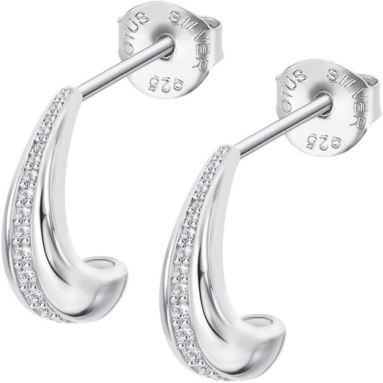 Photo: Kolczyki LOTUS SILVER LP3778-4/1, Ag. 2,5 g