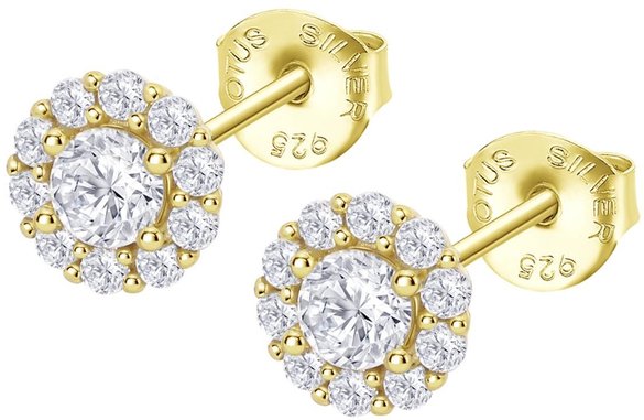 Photo: Kolczyki LOTUS SILVER LP1290-4/7, Ag. 1,71 g