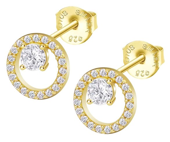 Photo: Kolczyki LOTUS SILVER LP3080-4/2, Ag. 1,9 g