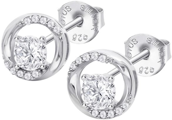 Photo: Kolczyki LOTUS SILVER LP3910-4/1, Ag. 1 g