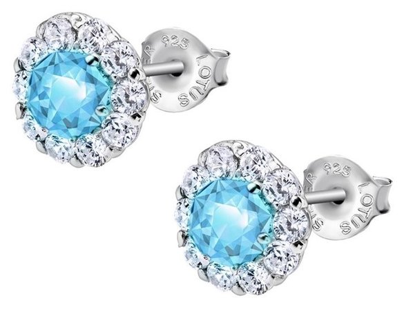 Photo: Kolczyki LOTUS SILVER LP1290-4/5, Ag. 1,62 g